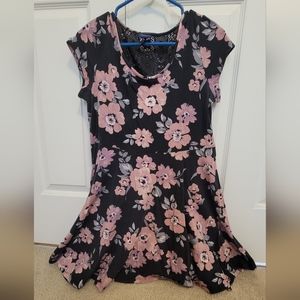 Floral mini dress
